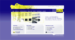Desktop Screenshot of hlw-perg.at